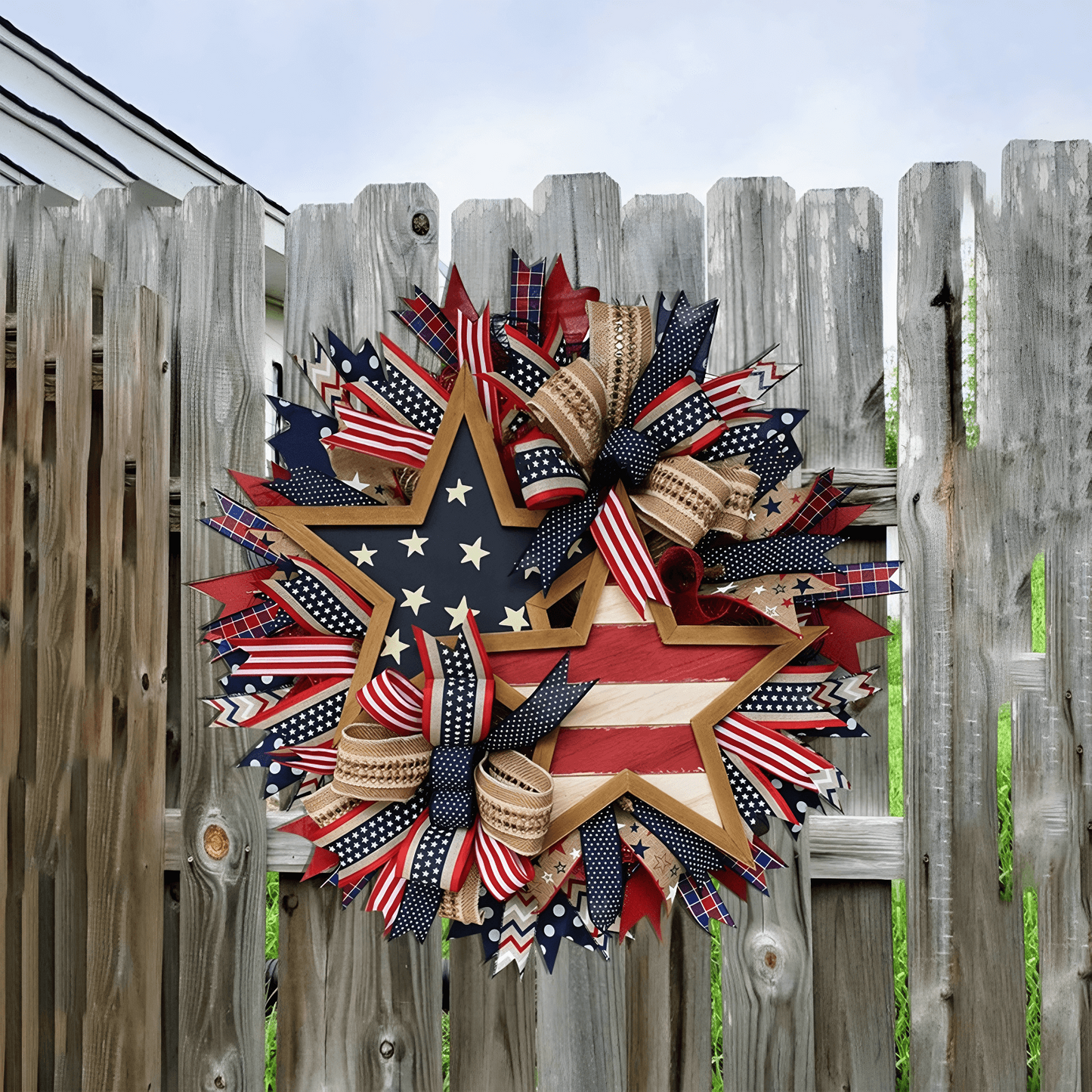 đ„Flash Sale-60% Offđ„Honor the Journey: The Hand-Crafted 250th Anniversary Tribute Wreath