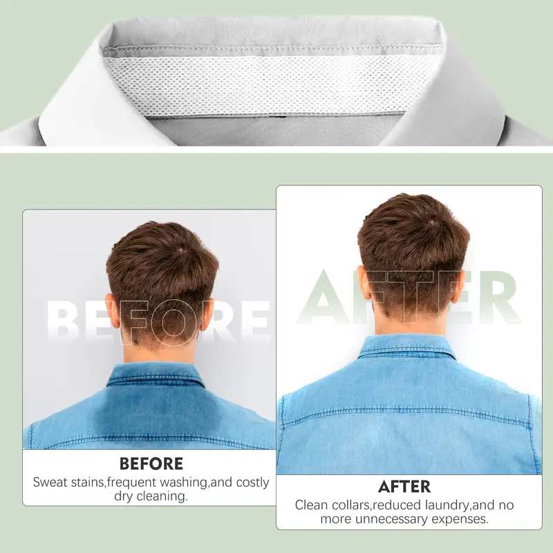 🔥Last Day 50% OFF🎁2 Rolls Invisible Sweat Pads & Collar Protectors for Shirts – Unisex Sweat Guard