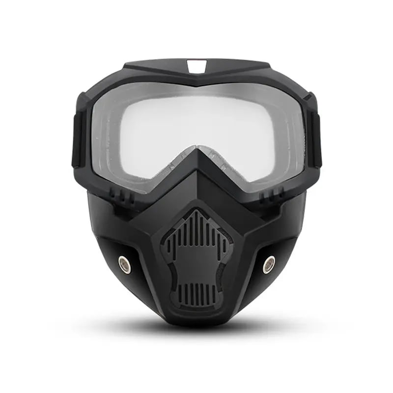 Full-Face Safety Goggles with Wide Vision Protection