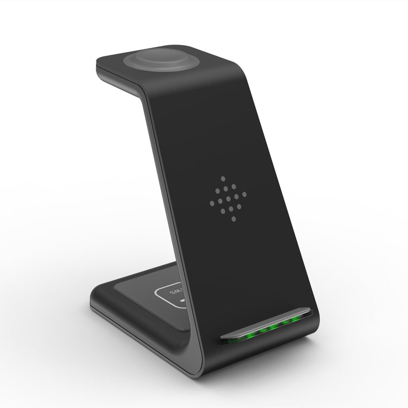3 In 1 Fast Charging Station Wireless Charger Stand Wireless Quick Charge Dock For Phone Holder detail view