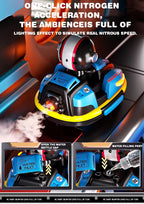 2 Player RC Battle Bumper Car Toy + Football Fork | Lower Your Kids Screen Time