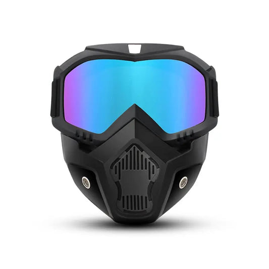 Full-Face Safety Goggles with Wide Vision Protection