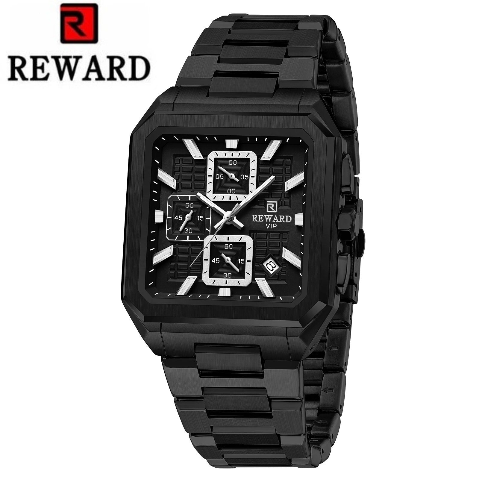 ORIGINAL REWARD VIP | MEN'S LUXURY WATCH | PURE ELEGANCE | BLACK