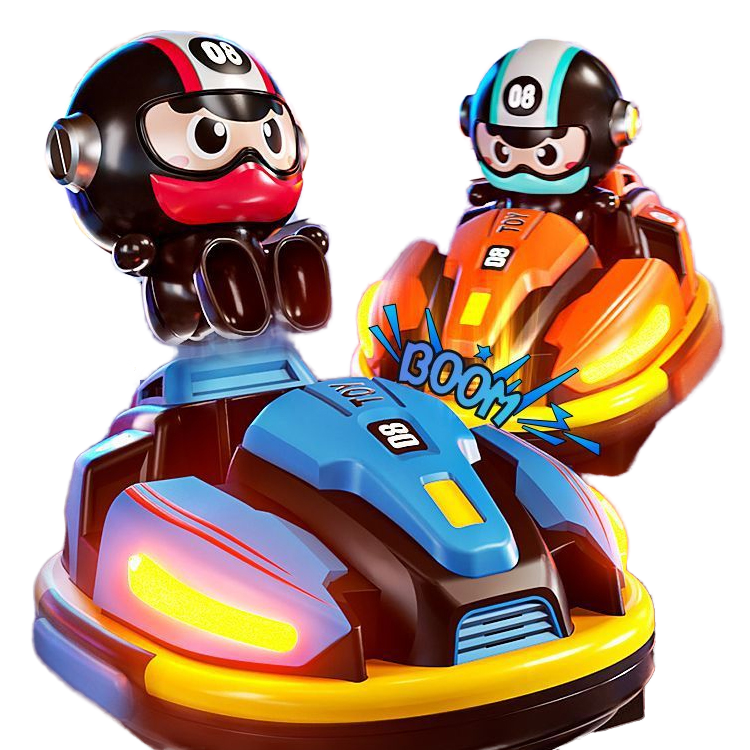 2 Player RC Battle Bumper Car Toy + Football Fork | Lower Your Kids Screen Time