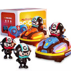2 Player RC Battle Bumper Car Toy + Football Fork | Lower Your Kids Screen Time