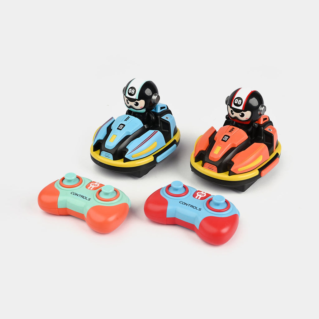 2 Player RC Battle Bumper Car Toy + Football Fork | Lower Your Kids Screen Time