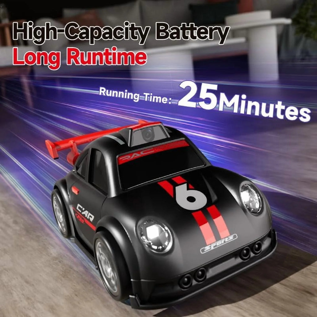 Smart RC Camera Car | Intelligent Induction Control | LCD Remote 2.4GHz